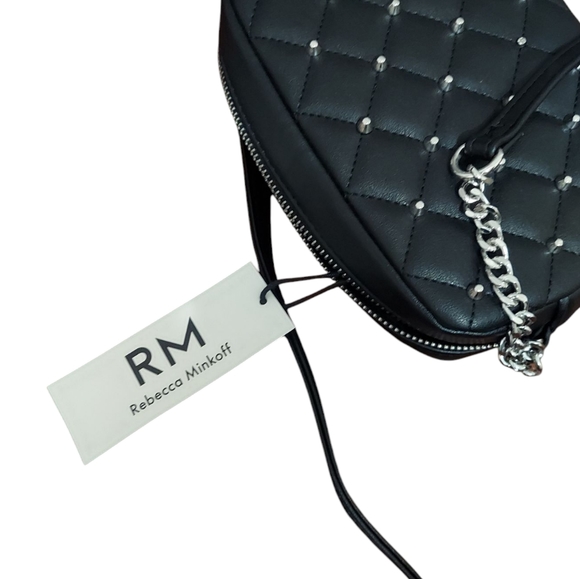 Rebecca Minkoff Quilted Studded Crossbody New With Tags - Picture 5 of 6